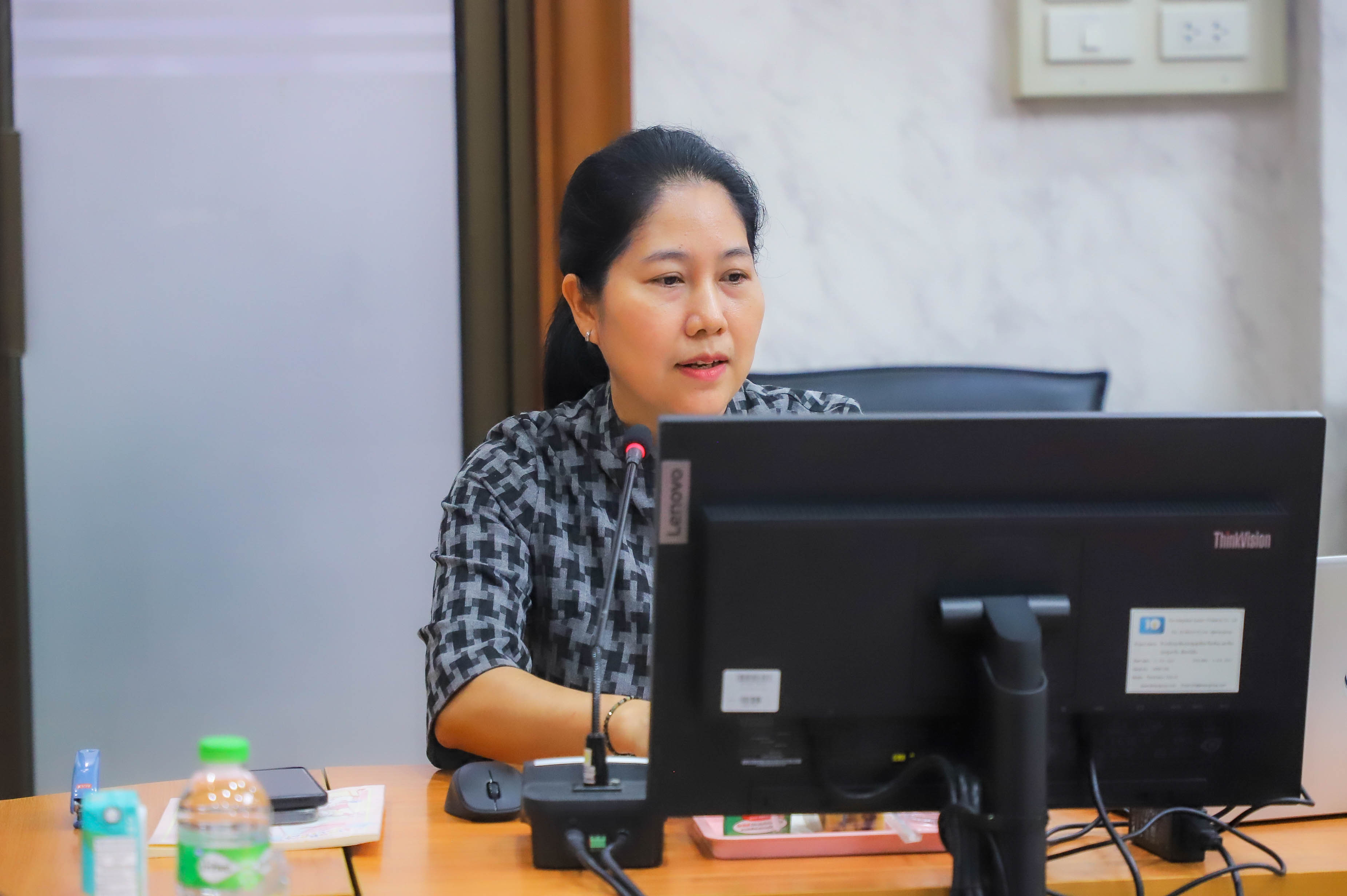 title - หัวหน้าผู้ตรวจราชการกรม เป็นประธานการประชุมคณะทำงานกำกับ ติดตามร่วมบูรณาการงานจัดที่ดินของ ส.ป.ก.